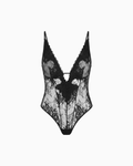 V-Neck Lace Bodysuit
