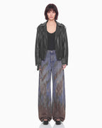Cropped Biker Jacket