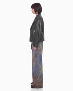 Cropped Biker Jacket