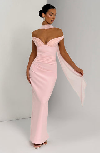 Abigail Maxi Dress - Blush - glavon