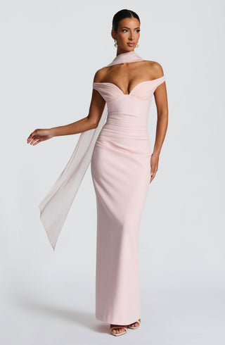 Abigail Maxi Dress - Blush - glavon