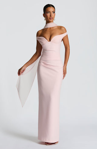 Abigail Maxi Dress - Blush - glavon