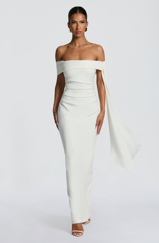 Addie Maxi Dress - Ivory - glavon