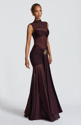 Adina Top - Plum - glavon