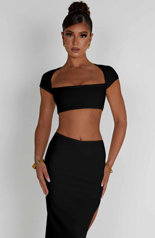Adorn Top - Black - glavon