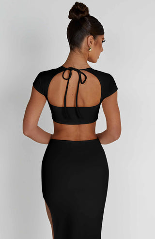 Adorn Top - Black - glavon