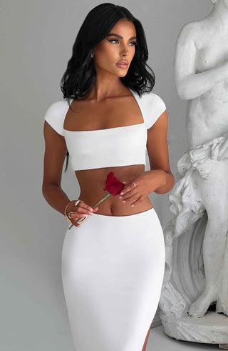 Adorn Top - Ivory - glavon
