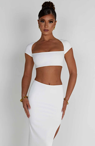 Adorn Top - Ivory - glavon