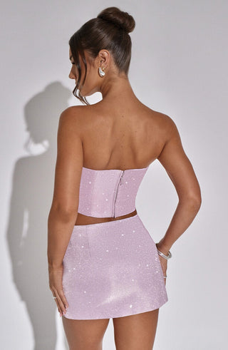 Aimee Top - Pink Sparkle - glavon