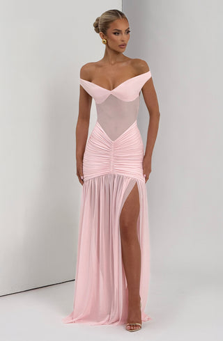 Alaia Maxi Dress - Blush - glavon