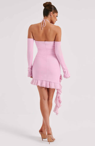 Alix Mini Dress - Pink - glavon