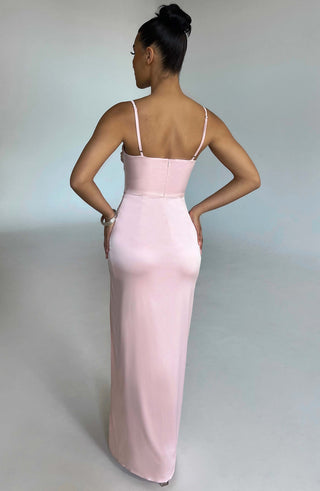 Alora Maxi Dress - Blush - glavon