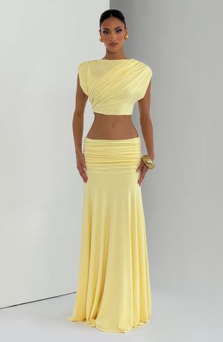 Amara Top - Lemon - glavon