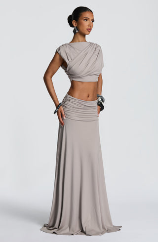 Amara Top - Light Grey - glavon