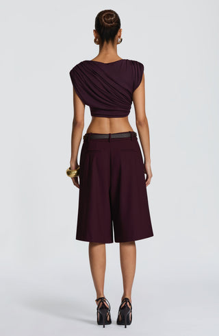 Amara Top - Plum - glavon