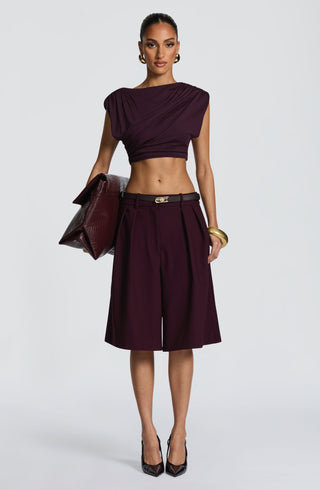 Amara Top - Plum - glavon