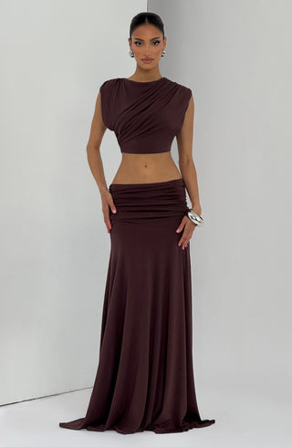 Amara Top - Plum Brown - glavon