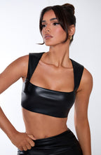 Amaya Top - Black - Napalia