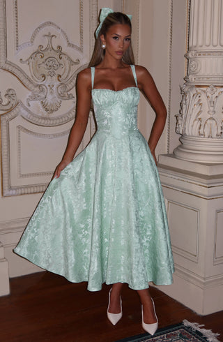 Amity Midi Dress - Mint - glavon