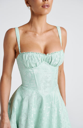 Amity Midi Dress - Mint - glavon