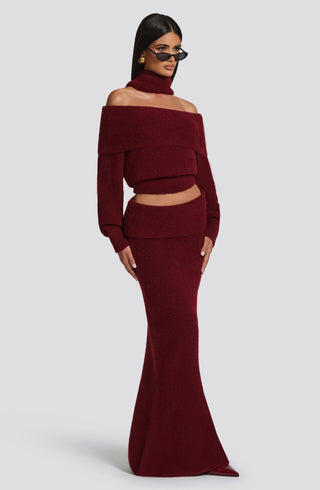Andie Top - Burgundy - glavon