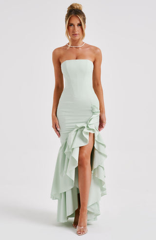 Angelina Maxi Dress - Sage - glavon