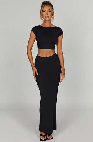 Anika Top - Black - glavon