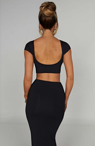 Anika Top - Black - glavon