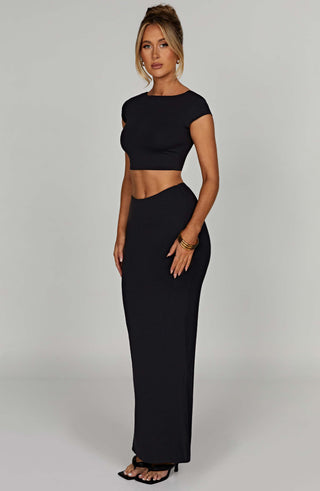 Anika Top - Black - glavon