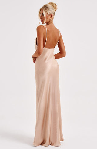 Anja Maxi Dress - Champagne - glavon