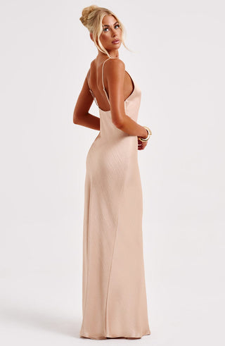 Anja Maxi Dress - Champagne - glavon