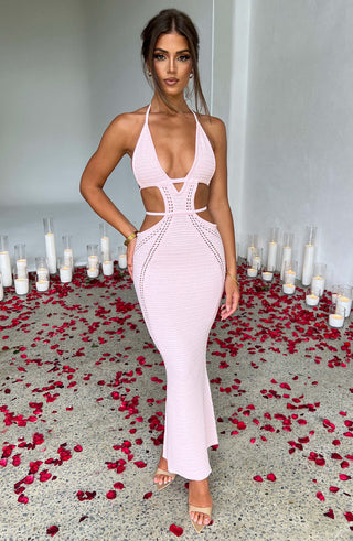 Arabella Maxi Dress - Blush - glavon
