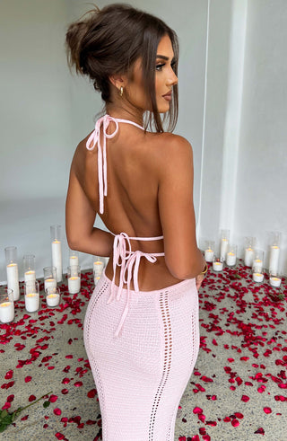 Arabella Maxi Dress - Blush - glavon