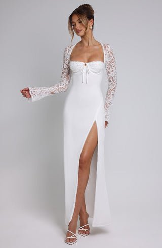 Aria Maxi Dress - Ivory - glavon