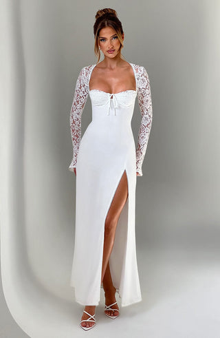 Aria Maxi Dress - Ivory - glavon