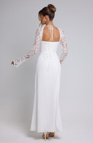 Aria Maxi Dress - Ivory - glavon