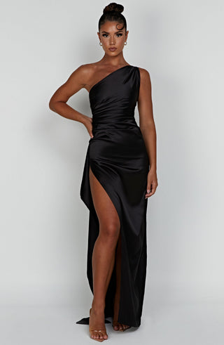 Ariel Maxi Dress - Black - glavon