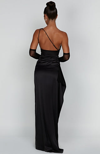 Ariel Maxi Dress - Black - glavon