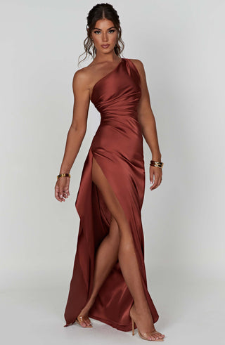 Ariel Maxi Dress - Rust - glavon