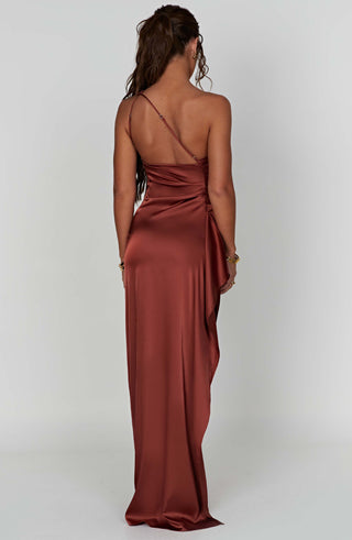Ariel Maxi Dress - Rust - glavon