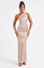 Arizona Maxi Dress - Champagne - Napalia