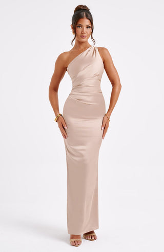 Arizona Maxi Dress - Champagne - glavon