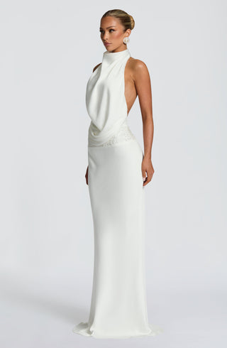 Armelle Maxi Dress - Ivory - glavon