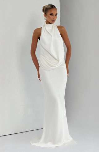 Armelle Maxi Dress - Ivory - glavon