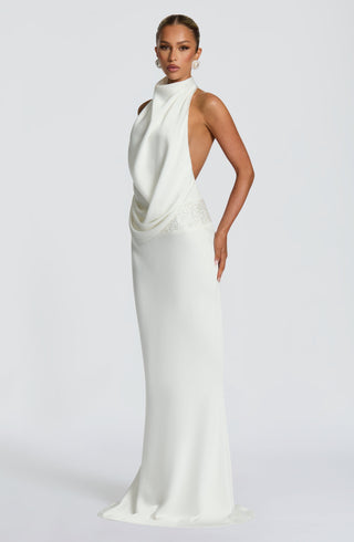 Armelle Maxi Dress - Ivory - glavon
