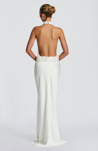 Armelle Maxi Dress - Ivory - glavon
