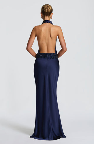 Armelle Maxi Dress - Navy - glavon