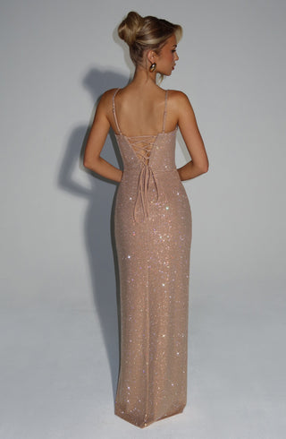Ashton Maxi Dress - Gold - glavon