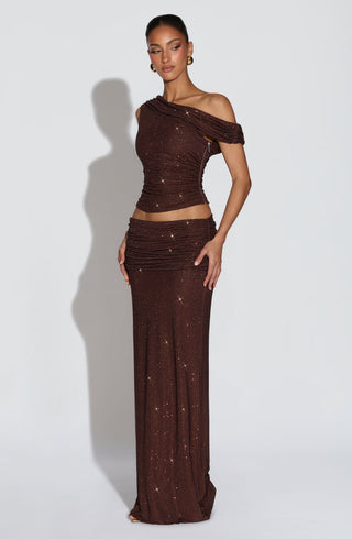 Aveda Top - Plum Brown - glavon
