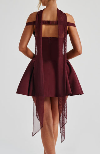 Ayla Scarf - Cherry Lacquer - glavon